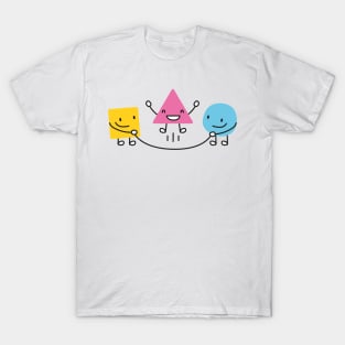 Cute shapes jumping rope T-Shirt